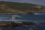 Surfing at Redgate Beach